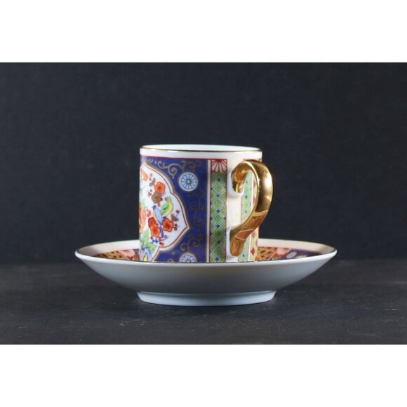 OMC Otagiri Mercantile Company Teacup and Saucer Demitasse 1950s GC - Picture 2 of 13